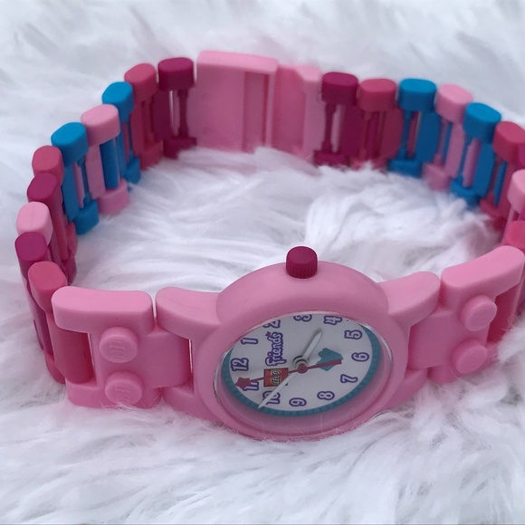 Lego Friends Girl Watch Pink Purple Analog Wrist - Picture 5 of 8
